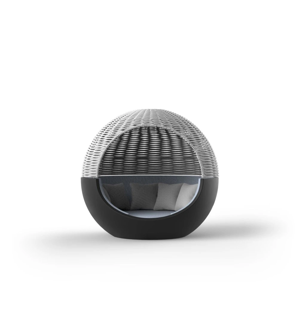 Bain De Soleil Rond Avec Pare-soleil En Cordes Tressées ULM Moon V4 1 Bain De Soleil Rond Avec Pare-soleil En Cordes Tressées ULM Moon V4