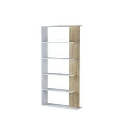 Bibliothèque Blanc Et Chêne FOET S26 7 Bibliothèque Blanc Et Chêne FOET S26 -Grosfillex Magasin bibliotheque blanc chene foet 3