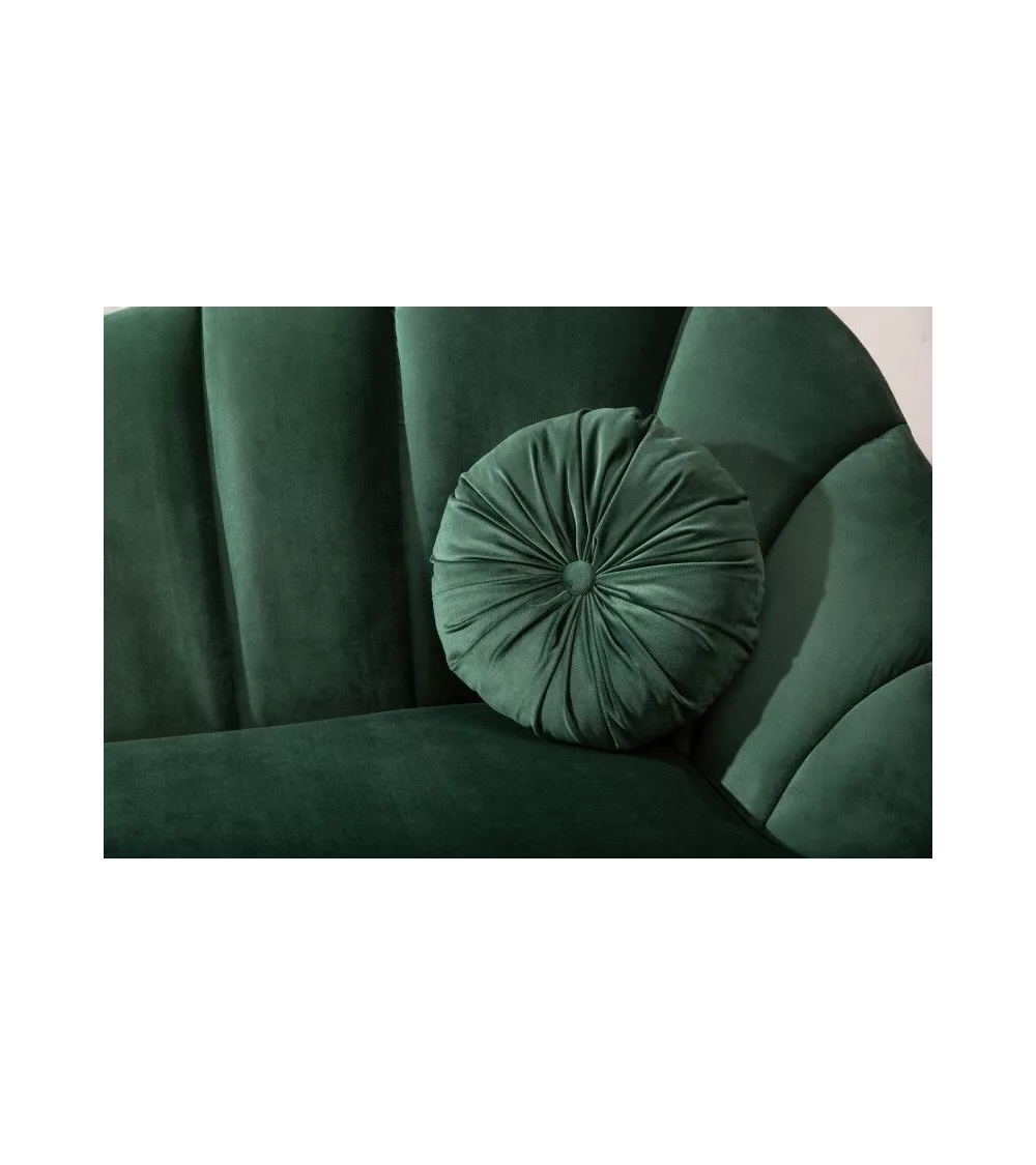 Canapé 3 Places Arielle Vert Bouteille I5 4 Canapé 3 Places Arielle Vert Bouteille I5 – Image 4