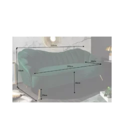 Canapé 3 Places Arielle Vert Bouteille I5 13 Canapé 3 Places Arielle Vert Bouteille I5 -Grosfillex Magasin canape trois places vert bouteille arielle 6