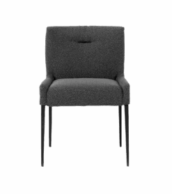 Chaise Avec Pieds En Métal MARGAUX UNI H47 PM -A Tissu Orlando Mobitec M21