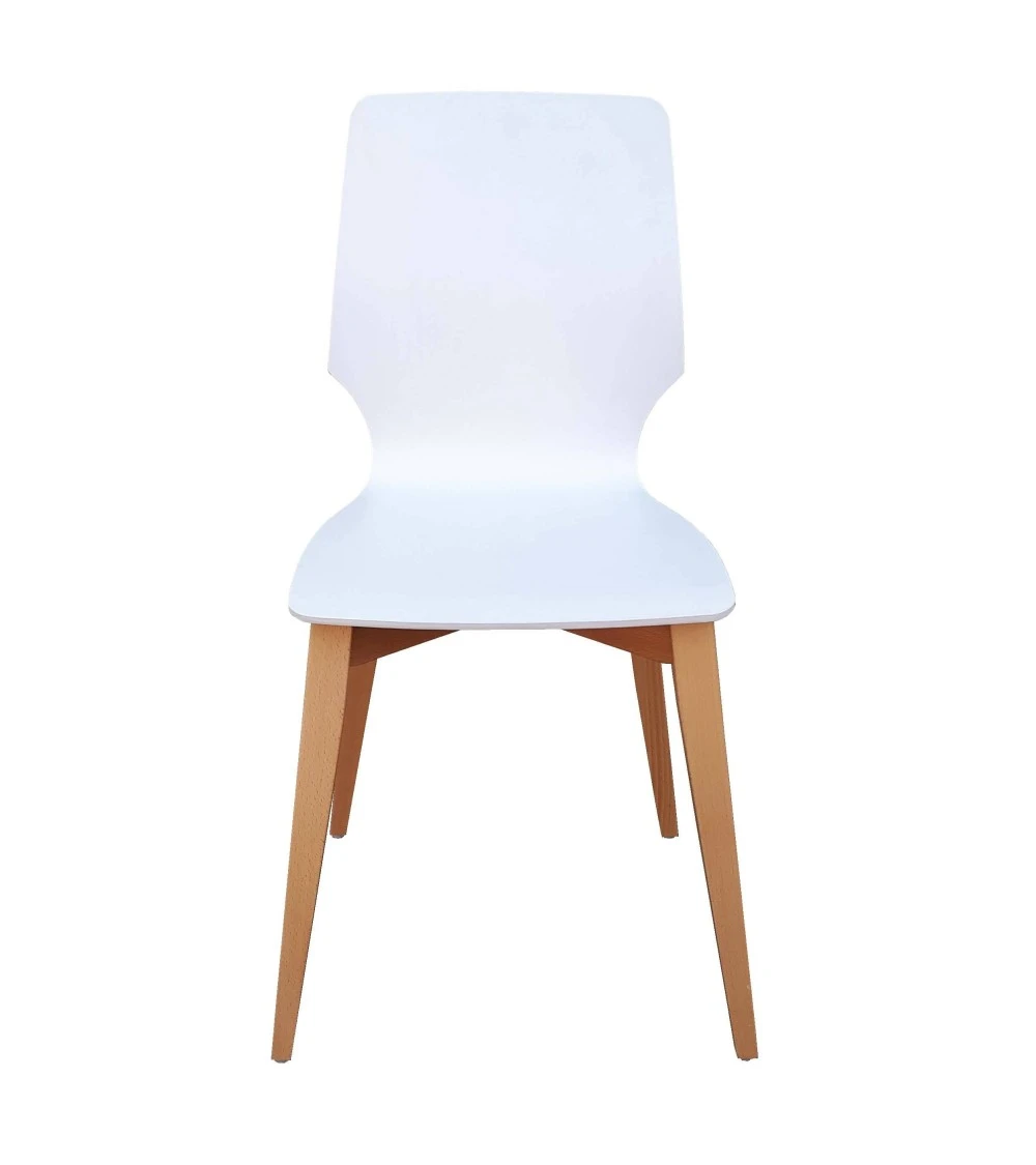 Lot De 4 Chaises Bois Design Judith C3 2 Lot De 4 Chaises Bois Design Judith C3 – Image 2