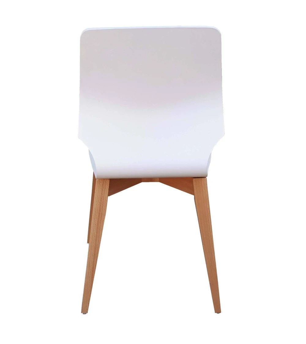 Lot De 4 Chaises Bois Design Judith C3 3 Lot De 4 Chaises Bois Design Judith C3 – Image 3