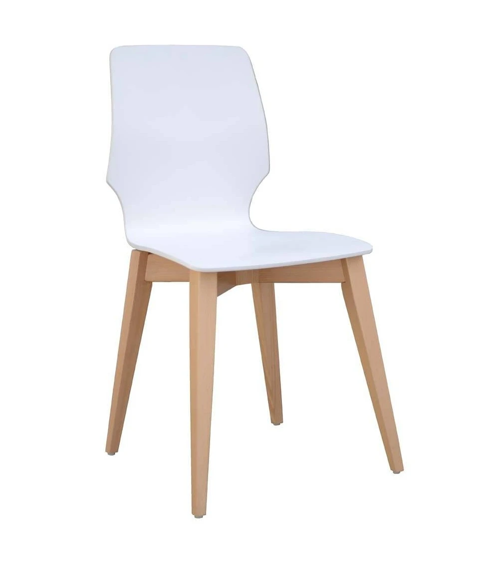 Lot De 4 Chaises Bois Design Judith C3 1 Lot De 4 Chaises Bois Design Judith C3