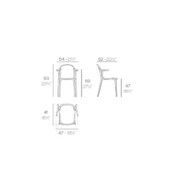 Chaise Brooklyn Avec Accoudoirs V4 9 Chaise Brooklyn Avec Accoudoirs V4 -Grosfillex Magasin chaise brooklyn v4 4