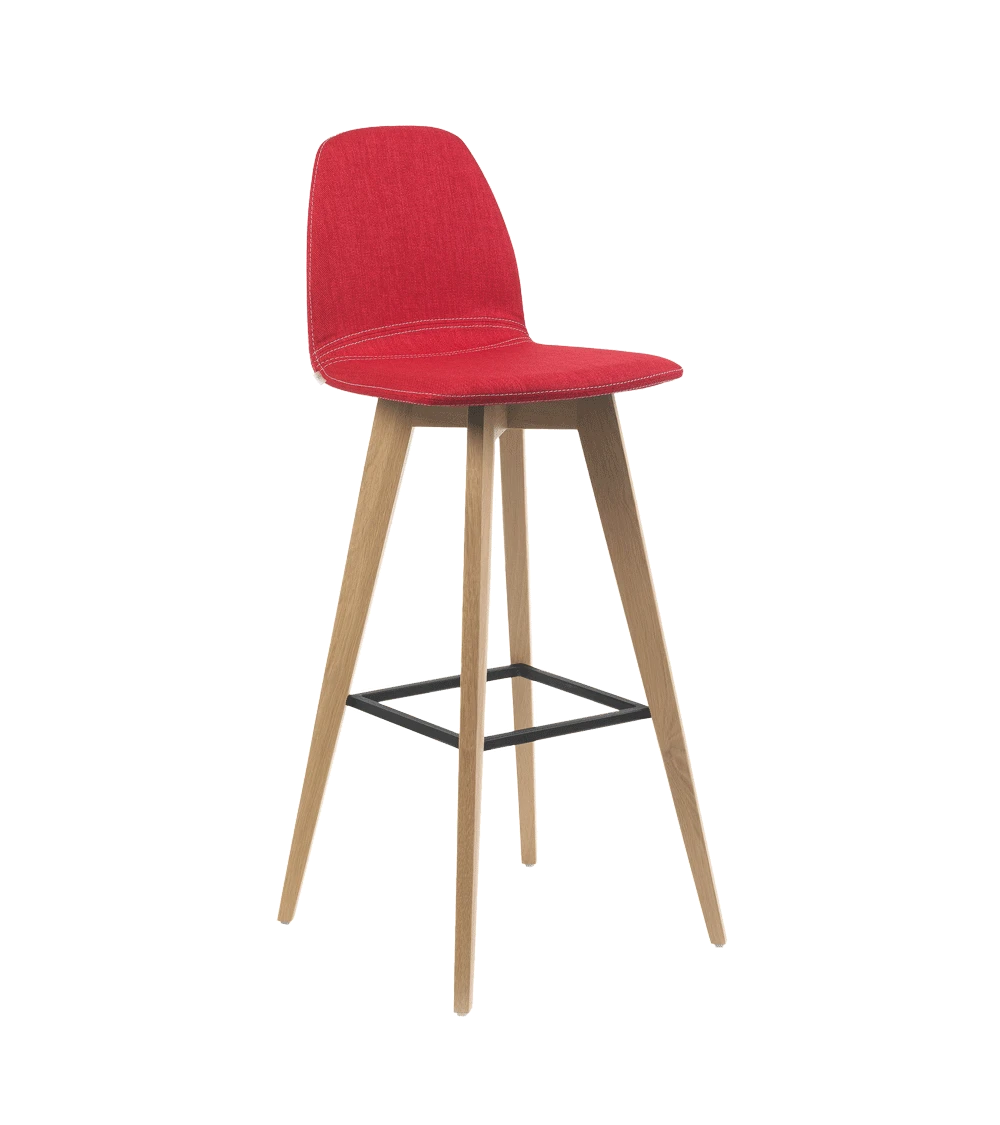 Chaise Haute Pieds Bois MOOD 11 H82 PB UNI Mobitec M21 5 Chaise Haute Pieds Bois MOOD 11 H82 PB UNI Mobitec M21 – Image 5