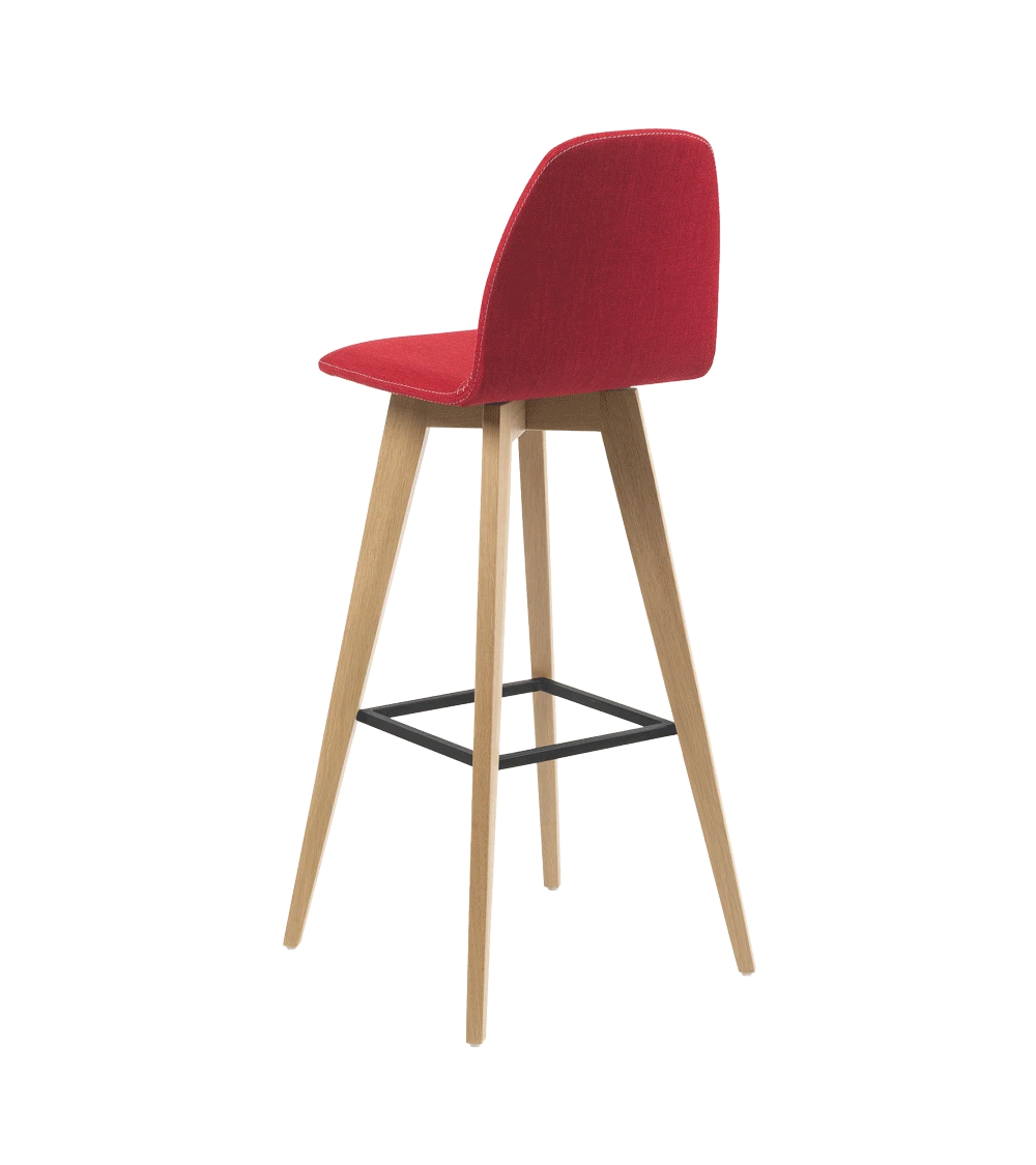 Chaise Haute Pieds Bois MOOD 11 H82 PB UNI Mobitec M21 6 Chaise Haute Pieds Bois MOOD 11 H82 PB UNI Mobitec M21 – Image 6