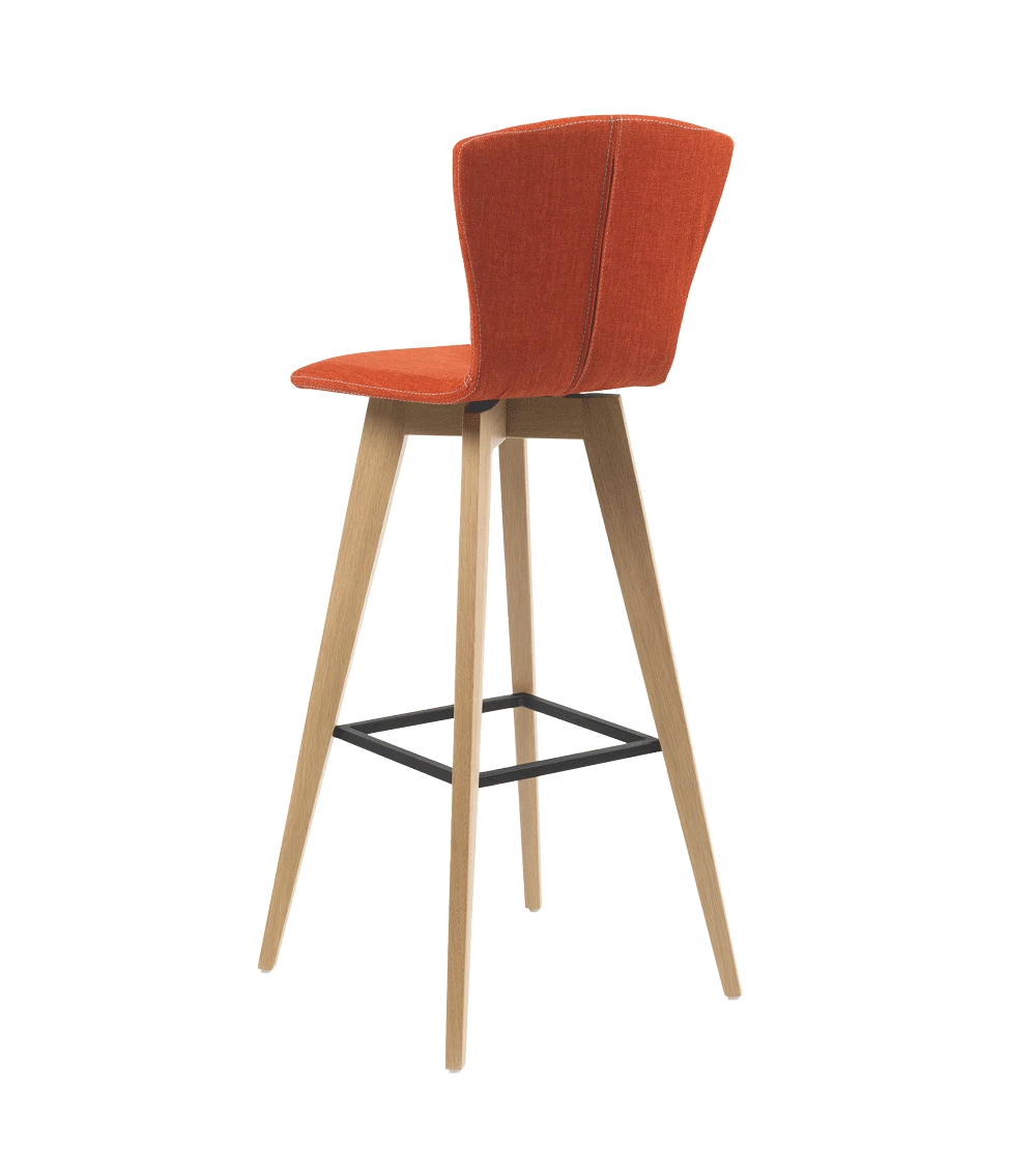 Chaise Haute Pieds Bois MOOD 21 H82 PB UNI Mobitec M21 5 Chaise Haute Pieds Bois MOOD 21 H82 PB UNI Mobitec M21 – Image 5