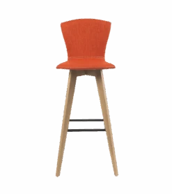 Chaise Haute Pieds Bois MOOD 21 H82 PB UNI Mobitec M21