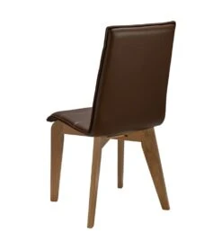 Chaise LINA Piétement Chêne Rectangulaire L8 -Grosfillex Magasin chaise lina pietement hetre rectangulaire l8 2