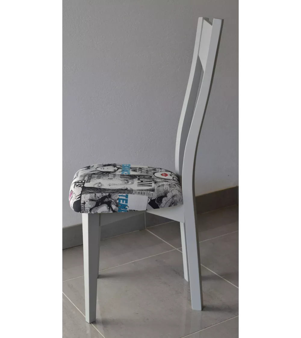 CHAISE LISA TISSU VISAGE C3