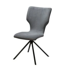 Chaise NEO Piétement Métal Laqué Noir Rotative L8