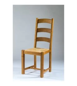 Chaise Pieds Chêne Carrés Assise Paille VILLAGE Lelièvre L8 -Grosfillex Magasin chaise pieds chene carres assise paille village lelievre l8 1