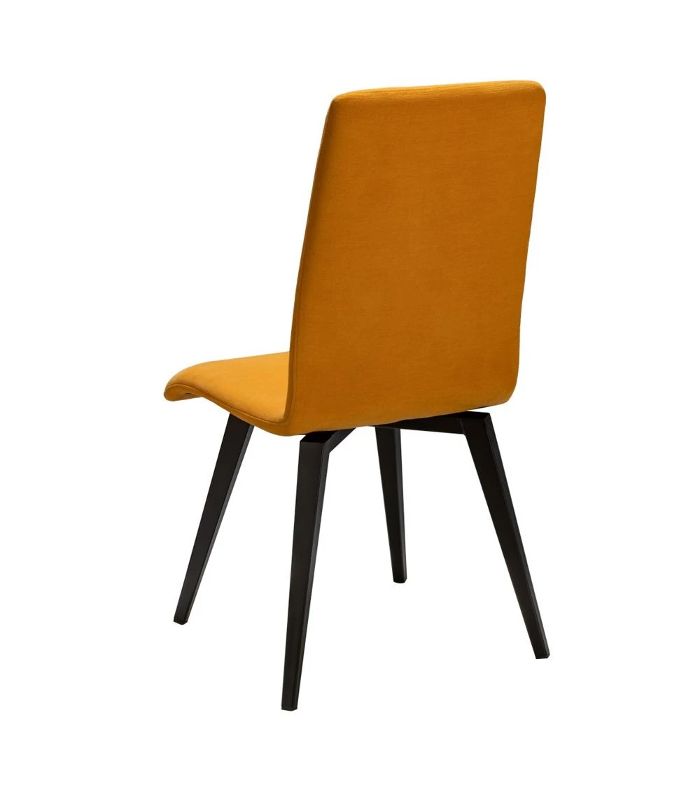 Chaise YAM Piétement Métal Laqué Fuseau Fixe L8 3 Chaise YAM Piétement Métal Laqué Fuseau Fixe L8 – Image 3