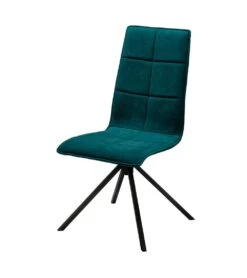 Chaise ZAO Piétement Métal Laqué Noir Totative L8