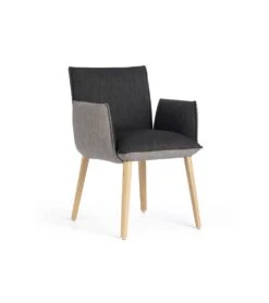 Fauteuil En Hêtre SOFT BI H47 +A Tissu Hip-hop Mobitec M21