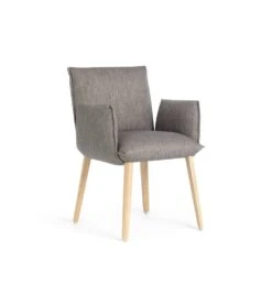 Fauteuil En Hêtre SOFT UNI H47 +A Tissu Hip-hop Mobitec M21