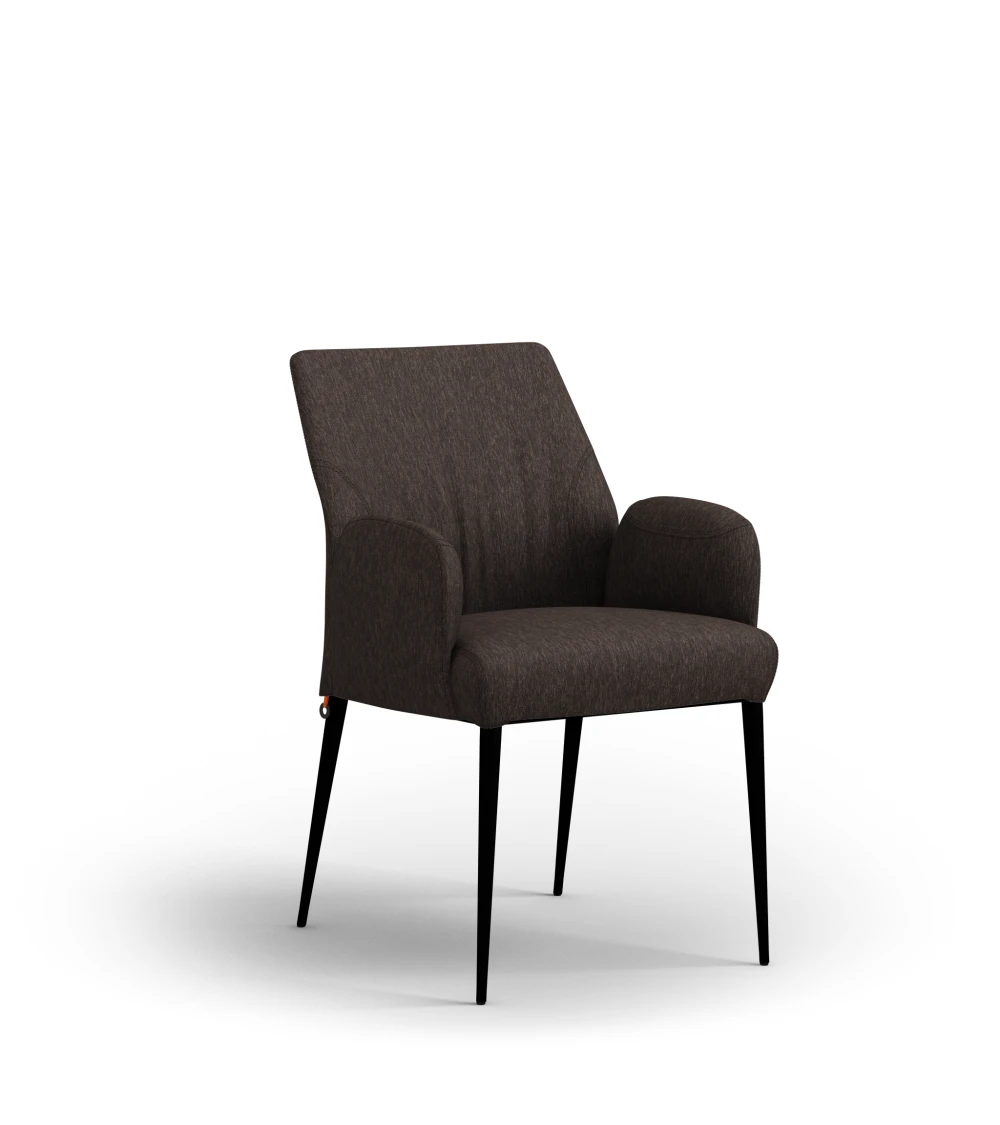 Fauteuil Avec Pieds En Métal ENORA H47 PM +A Tissu Hip Hop Mobitec M21 2 Fauteuil Avec Pieds En Métal ENORA H47 PM +A Tissu Hip Hop Mobitec M21 – Image 2