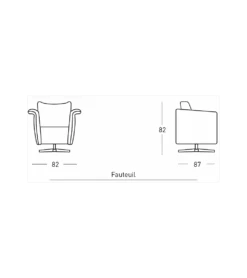 FAUTEUIL PIVOTANT KIMONO SATIS S4 -Grosfillex Magasin fauteuil pivotant kimono satis s4 1