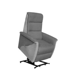 Fauteuil Relax Releveur Gris Foncé Et Gris Clair Phénixien C36