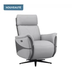FAUTEUIL SYMBA PIVOTANT PIED ETOILE 2 MOTEURS TETIERE AJUSTABLE C36