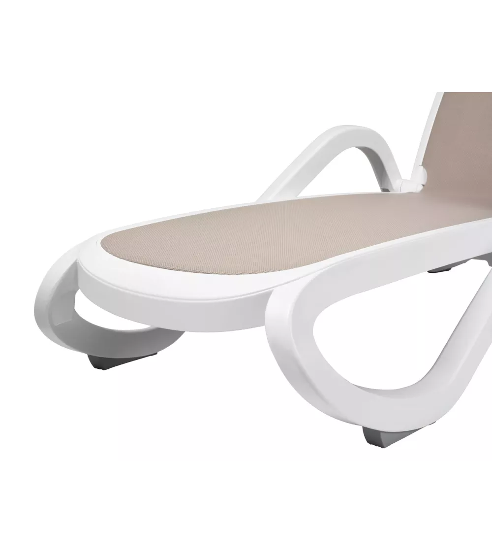 Lots De 6 Bains De Soleil Alfa Nardi Garden Blanc Tortora N3 2 Lots De 6 Bains De Soleil Alfa Nardi Garden Blanc Tortora N3 – Image 2