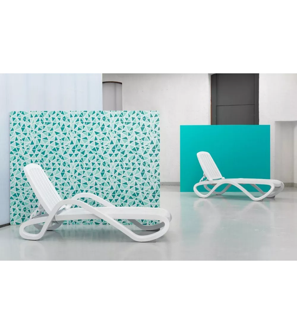 Lot De 6 Bains De Soleil Blanc EDEN N3 4 Lot De 6 Bains De Soleil Blanc EDEN N3 – Image 4