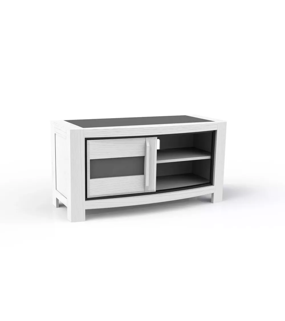 Meuble TOLEDE TV Hifi - 1 Porte En 1,17m G13 2 Meuble TOLEDE TV Hifi - 1 Porte En 1,17m G13 – Image 2