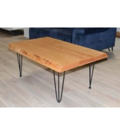 Table Basse Pieds épingle Dessus Massif C3 -Grosfillex Magasin table base pieds epingle dessus massif 3