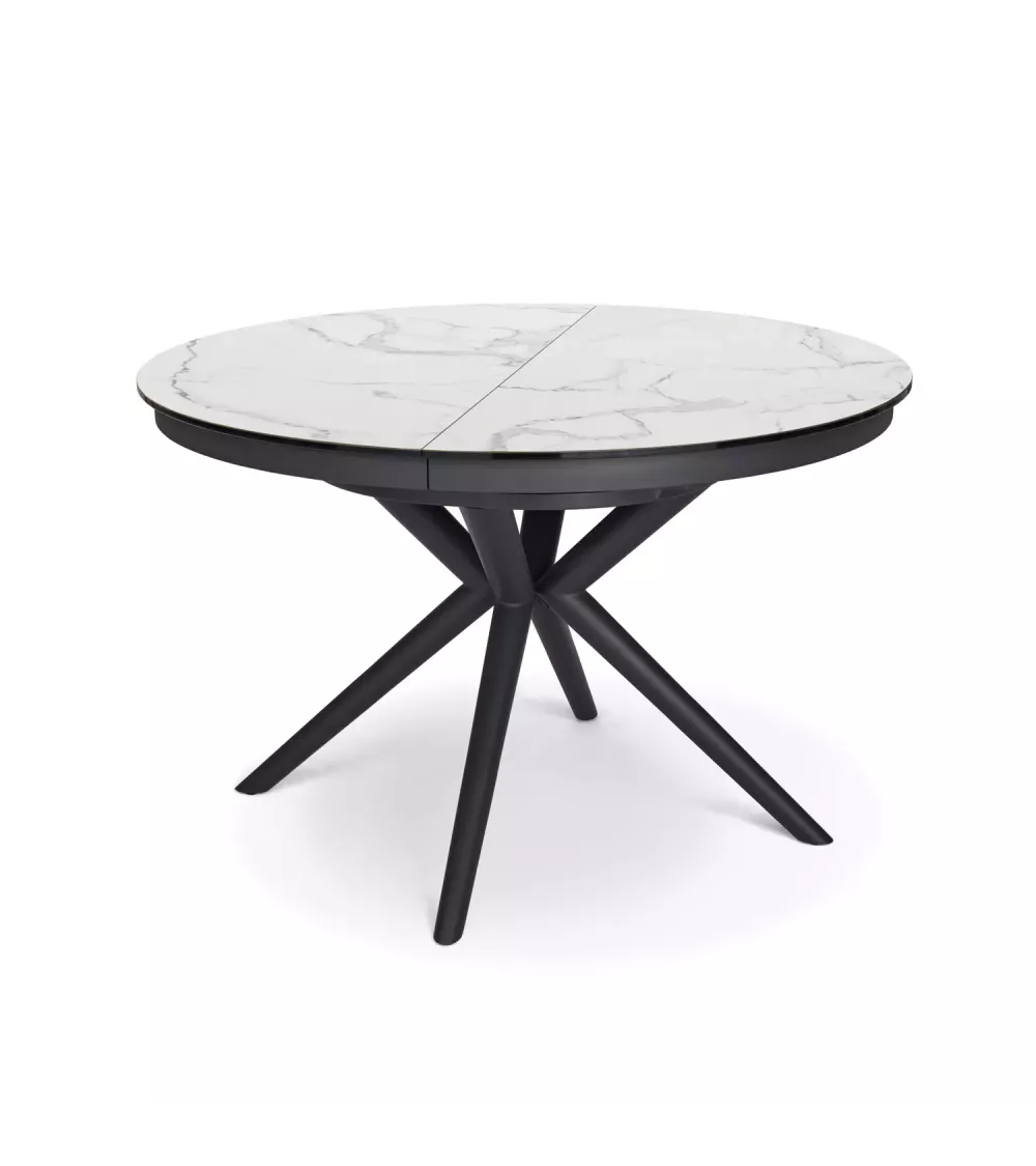 TABLE CERAMIQUE RONDE ORCHIDEE G13 1 TABLE CERAMIQUE RONDE ORCHIDEE G13