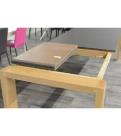 Table à Manger Oxford 2 Bois Massif Dessus Compact C3 -Grosfillex Magasin table oxford 2 3