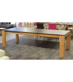 Table à Manger Oxford 2 Bois Massif Dessus Compact C3 -Grosfillex Magasin table oxford 2 5