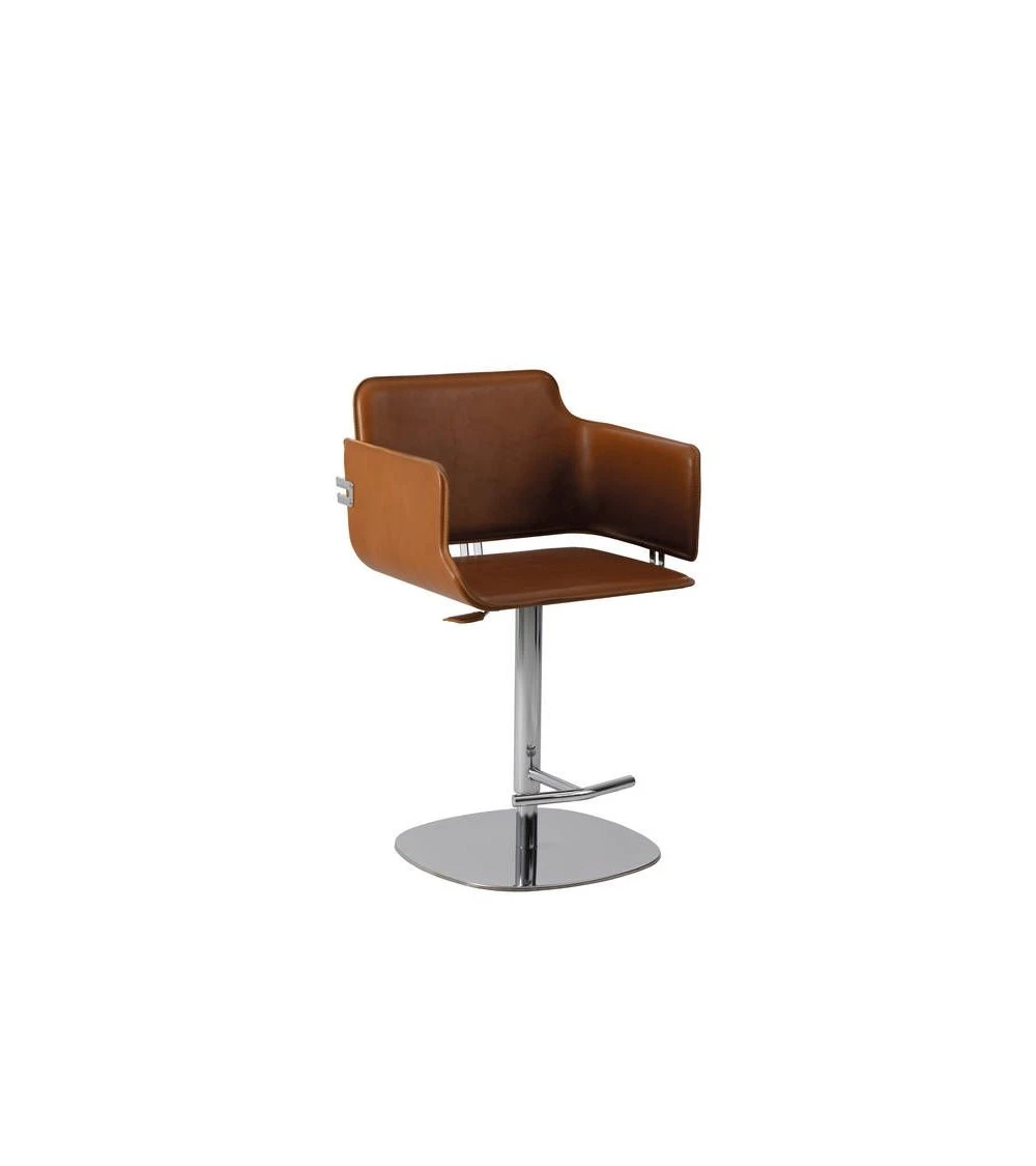 Tabouret ARKA Cuir C Véritable Airnova A5 5 Tabouret ARKA Cuir C Véritable Airnova A5 – Image 5